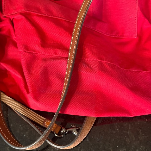 Authentic Dooney and Bourke snake print leather tote - Picture 16 of 17